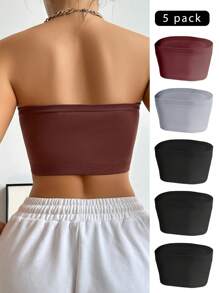 SuitURBody 5 Stücke/set Damen Bunte Tube Top Bhs