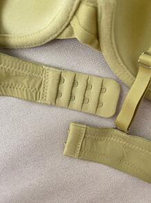 Casual Women's Fabric Multicolor Plain Bras With Slight Stretch - Multicolor - View 4