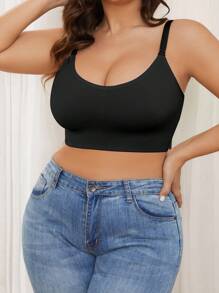 SHEIN 3pcs/Set Plus Size Women Casual Wireless Bras - Multicolor - View 5