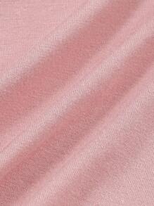 SHEIN 5 件装女士纯色简约镂空比基尼三角裤，休闲日常穿着 - 彩色 - 查看 7