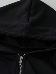 Flirla Set de 2 piezas Sudadera con capucha casual con pantalones a juego