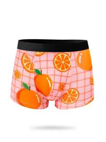 Notgurli 3 Pairs Men's Digital Print Briefs - Multicolor - View 4