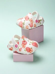 1 Pair Baby Fruit Pattern Breathable Cute Comfortable Sandals - Pink - View 3