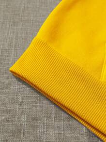 INAWLY Women's Letter Printed Casual Hoodie With Pocket, Long Sleeve Graduation,Back To School,Graduation,Teacher For Women,Back To School Pullover Fall Sweatshirt - Yellow - View 3