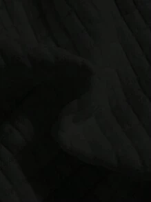 SHEIN Conjunto informal de niña bebé con camisola estampada a cuadros de unicolor y falda de cintura elástica, conjunto de atuendo de verano