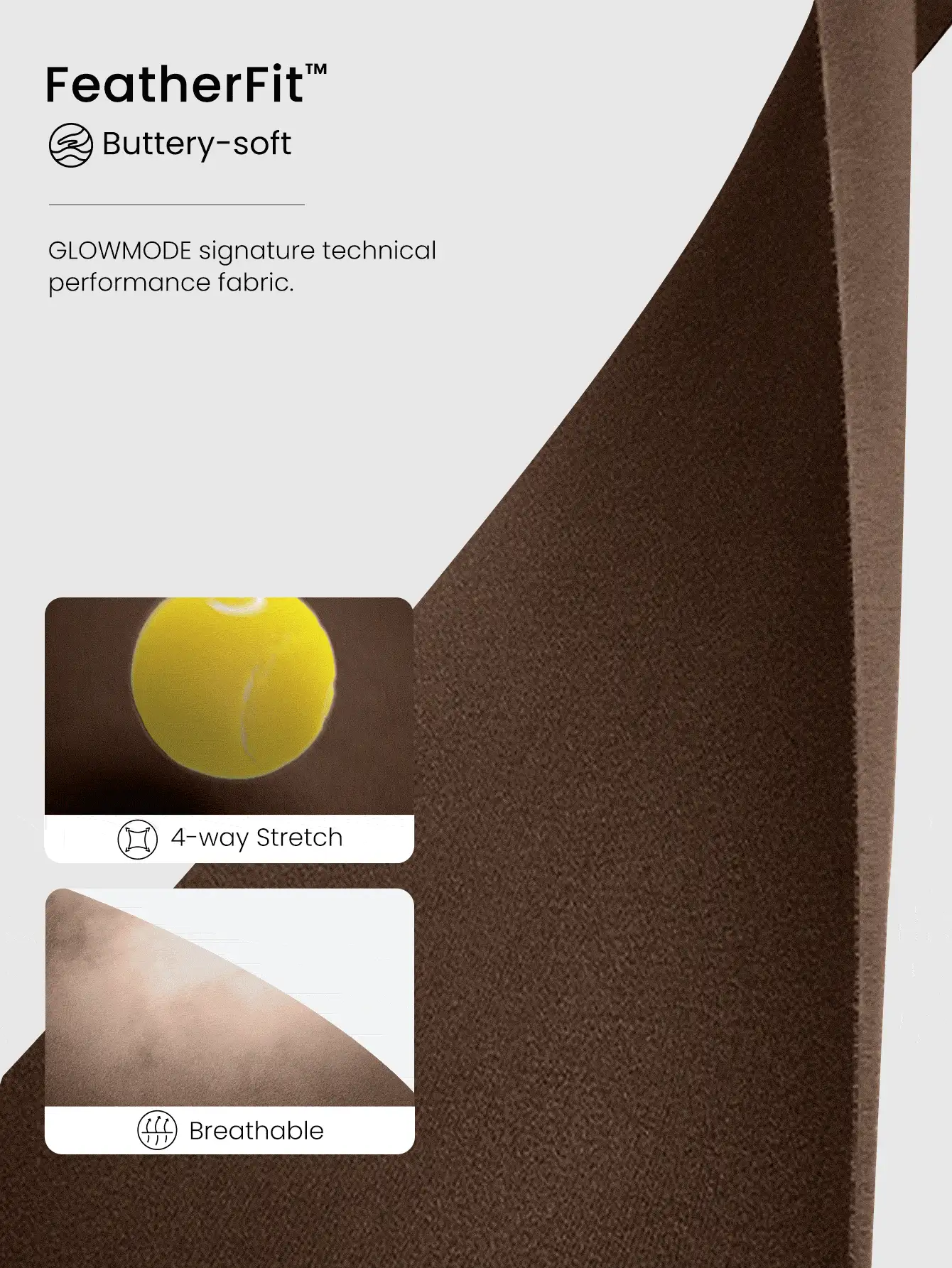 GLOWMODE FeatherFit™ Mock Neck Zip Up Long Sleeve Crop Jacket Fall - Cinnamoninspiration - View 5