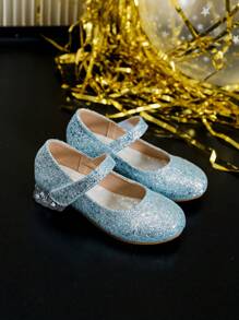 أحذية حفلات ذات كعب عالي أنيقة وجميلة للبنات، مناسبة لفصلي الخريف والشتاء