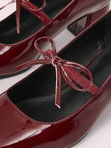 CUCCOO DOLLMOD Simple Mary Jane High Heel Pump Shoes For Women, Halloween Valentine's Day