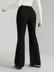 SHEIN Tall Women's Solid Color Thermal Lined Warm Pants