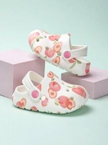 1 Pair Baby Fruit Pattern Breathable Cute Comfortable Sandals - Pink - View 2