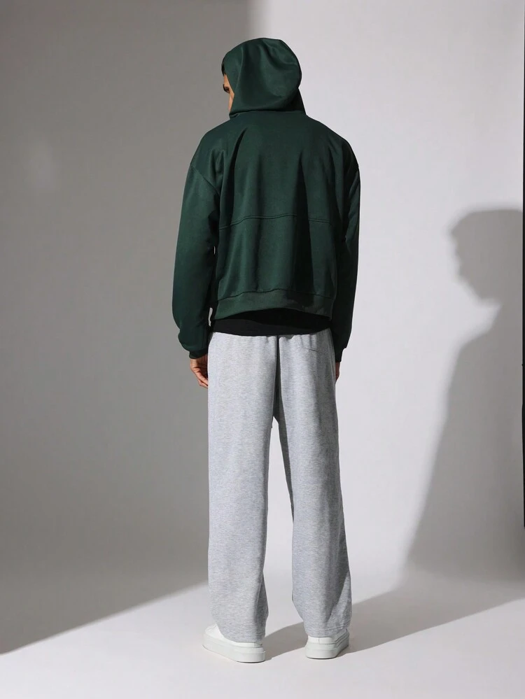 Oversized Hoodie With Centre Pocket And Drop Crotch Joggers