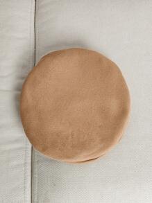 Souflis Souflis 3 sztuki/zestaw dla dziewczynek Elegancka Akademia Klasyczna Ciepły Krótki Kardigan Kurtka, Sukienka Bez Rękawów I Beret Garnitur, Kolor Khaki, Wygodna I Miękka Tkanina, Nadaje Się Na Zewnątrz, Jesień/Zima