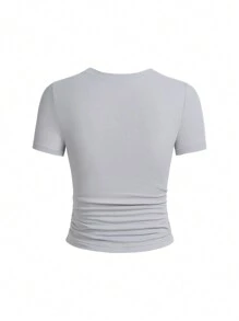 SHEIN Sport Studio Débardeur de base de yoga sports en extérieur, Tenue de tennis pour femmes, débardeur d'entraînement