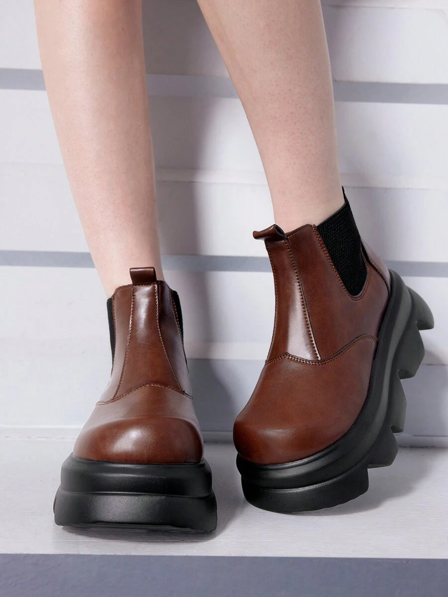 Sugerpunk Women Fashion Versatile Casual Minimalist Ankle Boots And Short Boots