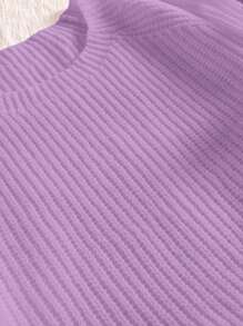 SHEIN Frenchy Plus Size Crew Neck Long Sleeve Sweater With Hollow Out Bowknot Decor, Cute Fairy Style, Loose Fit, Apricot Knitted In Fall/Winter