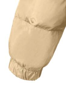 Tween Girl Hooded Short Casual Feathers & Down Puffer Jacket