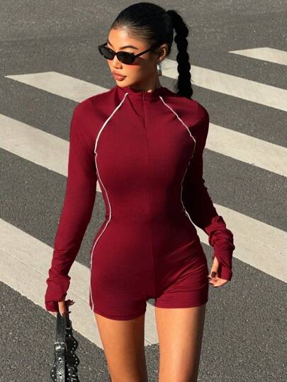 SHEIN Unity 女士纯白色时尚紧身连衣裤