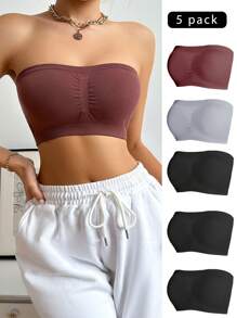 SuitURBody 5 Stücke/set Damen Bunte Tube Top Bhs