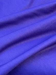 SHEIN Leap Crew 2pcs/Set Teen Boys Casual Short Sleeve T-Shirt & Shorts Set, Punk Rock Street Fashion Daily Outfits Suitable For Spring & Summer, Parties, Music Festivals - Purple - View 3