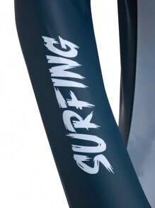 Manfinity VDAYZ Men's Letter & Dragon Print Raglan Sleeve Surf T-Shirt