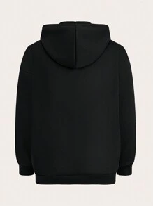Flirla Set de 2 piezas Sudadera con capucha casual con pantalones a juego
