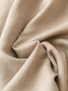 SHEIN LUNE 2 件大码女式编织休闲两件套，秋季 - 杏色 - 查看 3