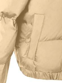 Tween Girl Hooded Short Casual Feathers & Down Puffer Jacket