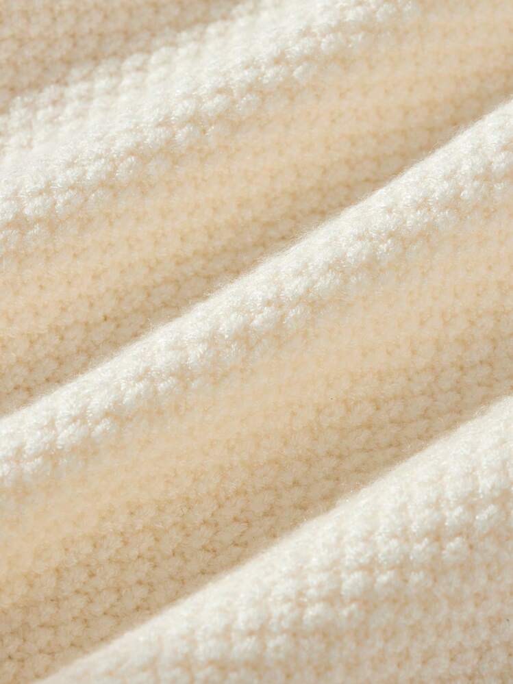 Blossori בנות צעירות חיננית אפור מכופתרת קרדיגן סוודר עם שרוולים ארוכים, סתיו/חורף - משמש - ראה 8