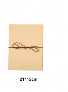 1 件复古风格创意折叠手风琴形 DIY 八面相册，非常适合情侣和最好的朋友手工制作的成长记录和记忆书，返校，学校用品 - 彩色 - 查看 4