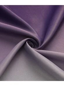 2 paneles de cortinas opacas minimalistas de dos tonos degradados, púrpura y gris, para dormitorio/sala de estar, decoración de otoño, decoración de la habitación - Morado - Ver 8