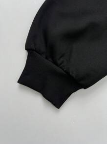 SHEIN Leap Crew 青少年男孩宽松休闲运动连帽衫和裤子两件套 - 彩色 - 查看 5