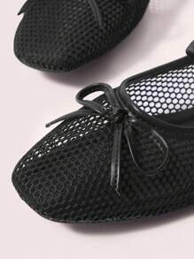 CUCCOO DOLLMOD Women's Casual Versatile Solid Color Flat Slip-On Loafers Spring Shoes - Black - View 3