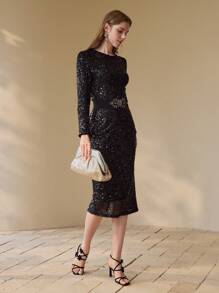 MOTF PREMIUM WOMEN'S FASHION TEXTURED PARTY CLUTCH PURSE, ELEGANT LUXURY BAG - Silver - View 6