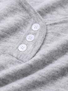 DAZY 女式纯色插肩袖半拉链修身针织上衣，秋冬