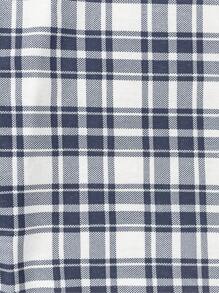 RueChic Men Plaid Printed 2pcs Pack Regular Homewear Bottom Pants - Multicolor - View 8