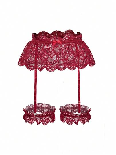 Women's Floral Lace Fashionable & Sexy Lingerie Accessories