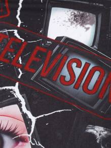 Manfinity EMRG Men's T-Shirt Set With Raglan Sleeve Short Sleeve Top And Long Pants - Multicolor - View 5