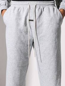 SUMWON Overhead Hoodie With Barrel Fit Jogger In Lightweight 2 Piece Set - Grey - View 6