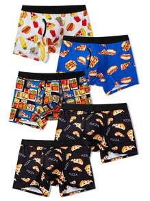 Set de 5 calzoncillos con abertura para niños adolescentes