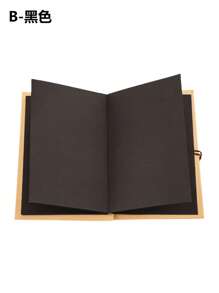 1 件复古风格创意折叠手风琴形 DIY 八面相册，非常适合情侣和最好的朋友手工制作的成长记录和记忆书，返校，学校用品 - 彩色 - 查看 3