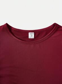 Teen Girls Two-Piece Set, Stylish Casual Outfit, Perfect For Daily Wear In All Seasons - Multicolor - View 4