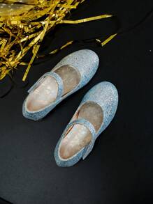 أحذية حفلات ذات كعب عالي أنيقة وجميلة للبنات، مناسبة لفصلي الخريف والشتاء