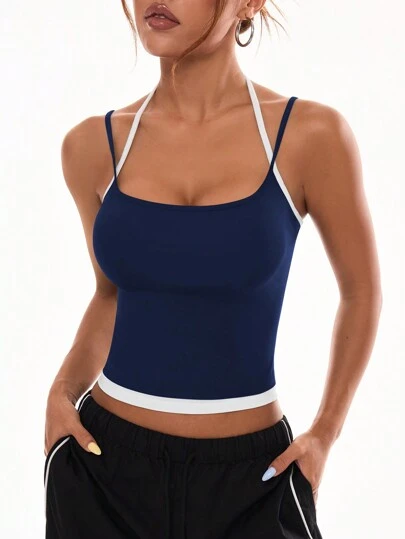 Easithlete Sports Tees, Simple & Fashionable, Casual For Daily Wear Workout Cami Top