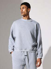 SUMWON Vintage Athletic Sweatshirt Co-Ord Set Oversized Loungewear Winter Tracksuit Casual Streetwear Jogger Outfit Comfy Athleisure Two Piece