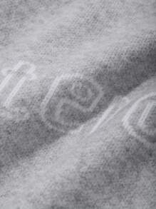 DAZY Men's Grey Jacquard Letter All-Match Versatile Sweater Fall,Winter - Grey - View 3