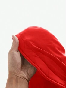 AKNOTIC Business Casual 男士修身休闲加厚立领夹克，适合秋冬季 - 紅色 - 查看 8