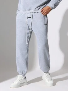 SUMWON Vintage Athletic Sweatshirt Co-Ord Set Oversized Loungewear Winter Tracksuit Casual Streetwear Jogger Outfit Comfy Athleisure Two Piece