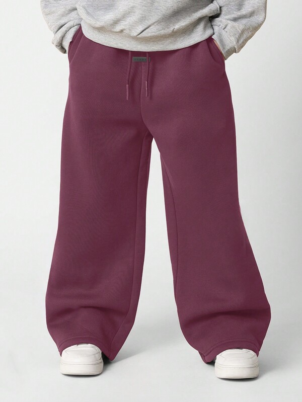 SUMWON Bequeme weit geschnittene Sweathosen, Athletik Freizeitkleidung, Jogginghose für Winter und Herbst, Lässig Sport, Training, Joggen, Fitness, Gym, Schule, College, Lifestyle