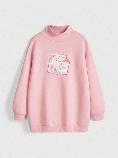 Betsydoodles Cute & Stylish Loose Fit Ribbon Detail Women Sweatshirt
