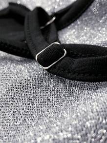 Zolique Women's Edged Sparkling Camisole/Tank Top, Sparkly Tops, Tank Tops Women